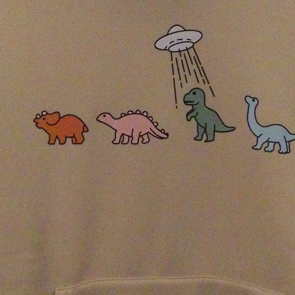 Shein - Cartoon Graphic Drop Shoulder Drawstring Thermal Lined Hoodie - Picture 2 of 6